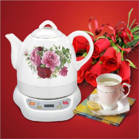 小家电红玫瑰陶瓷电水壶cy-8000淘礼巴巴