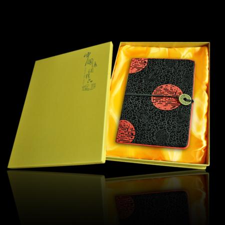 仿真丝 丝绸平装手札本淘礼巴巴