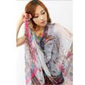 喜芙妮 费拉格桑蚕丝围巾系列- 异域风情