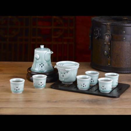 水天一色茶具淘礼巴巴