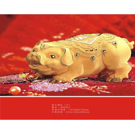 富足福旺（大）绒沙金摆件淘礼巴巴