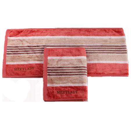 米莱蒂  割绒竹彩条运动巾淘礼巴巴