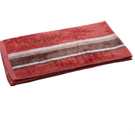 米莱蒂 割绒竹彩条大毛巾淘礼巴巴