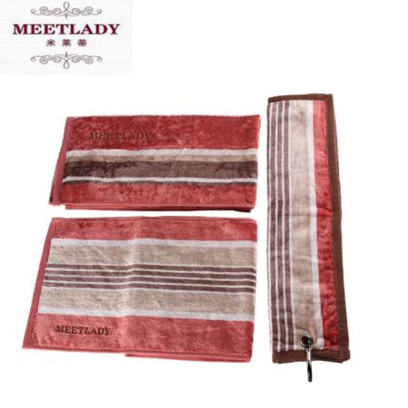 米莱蒂 割绒竹彩条 运动套装淘礼巴巴