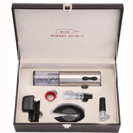 充电式电动开瓶器、抽真空酒塞、快速醒酒倒酒器、专用开纸刀、不锈钢酒环淘礼巴巴