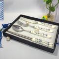 青花瓷刀叉勺筷四件组（大）