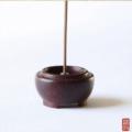 小叶紫檀嵌银香插