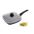 晶彩系列麦饭石不粘方煎盘