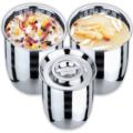 不锈钢厨房礼品三件套装营养调味锅