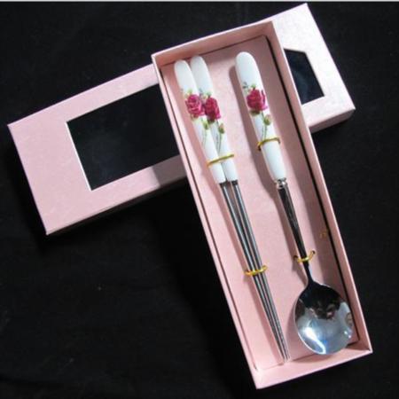 工艺盒2件套（筷+长圆勺）淘礼巴巴