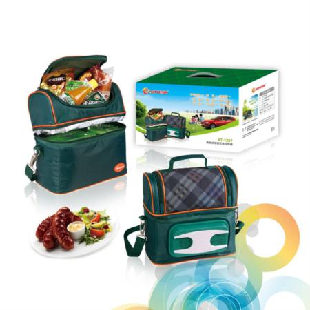 单肩式双层软体冷热箱淘礼巴巴