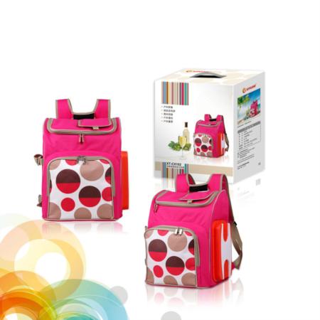 双肩背型软体冷热箱淘礼巴巴