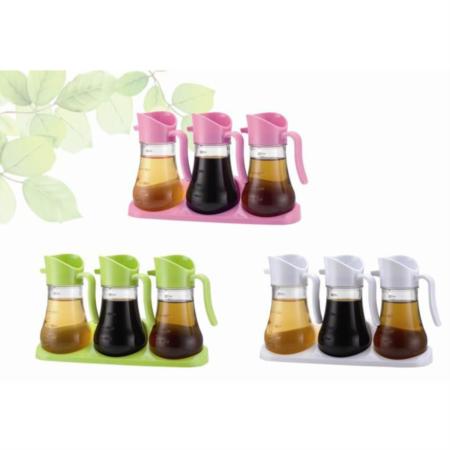 时尚组合调味瓶（三件套）淘礼巴巴