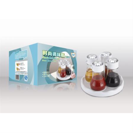 时尚调味瓶（四件套）淘礼巴巴