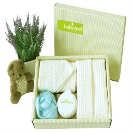 华夫格亲肤一面一方一镜一浴花淘礼巴巴