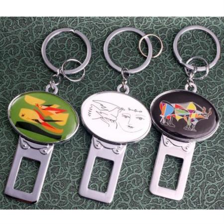 毕加索汽车钥匙扣淘礼巴巴