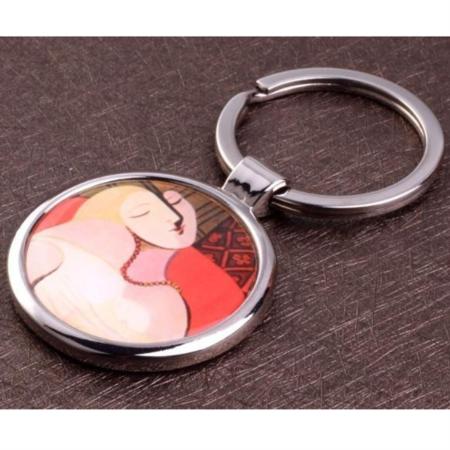 毕加索梦女人钥匙扣淘礼巴巴