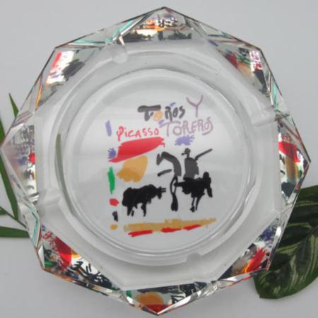 毕加索水晶烟缸淘礼巴巴