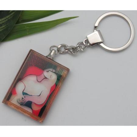 毕加索水晶钥匙扣淘礼巴巴