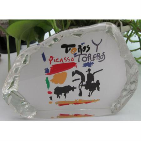 毕加索水晶商务摆件淘礼巴巴