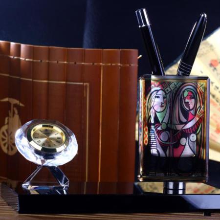 毕加索水晶商务摆件淘礼巴巴