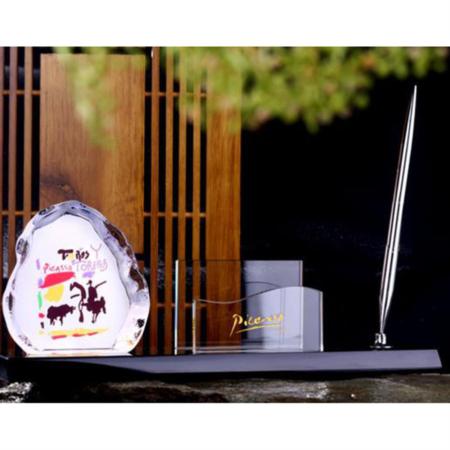 毕加索水晶商务摆件淘礼巴巴