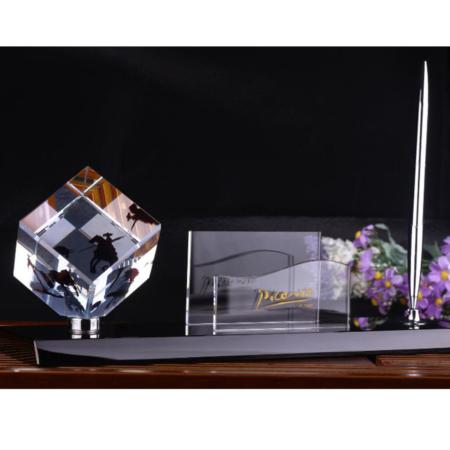 毕加索水晶商务摆件淘礼巴巴