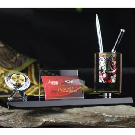 毕加索水晶商务摆件淘礼巴巴