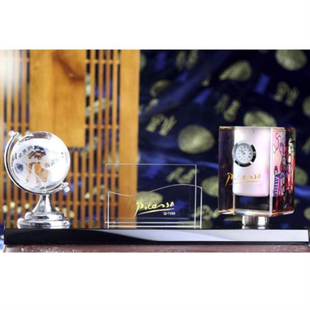 毕加索水晶商务摆件淘礼巴巴