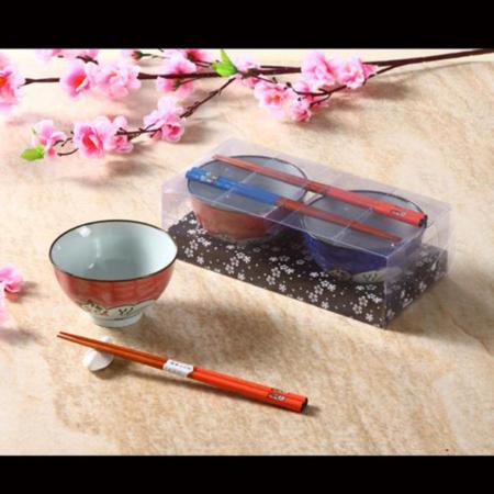 手绘陶瓷碗筷套装淘礼巴巴