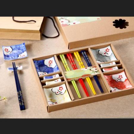 精品陶瓷餐具12件套淘礼巴巴