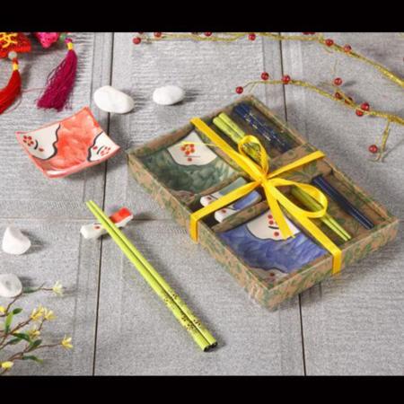 手绘陶瓷餐具套装淘礼巴巴