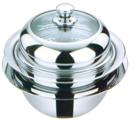 不锈钢厨房礼品天宫一号碟形汤蒸锅淘礼巴巴