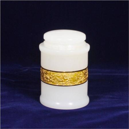 玉石精品金镶玉茶叶罐淘礼巴巴