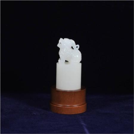 玉石精品貔貅印章淘礼巴巴