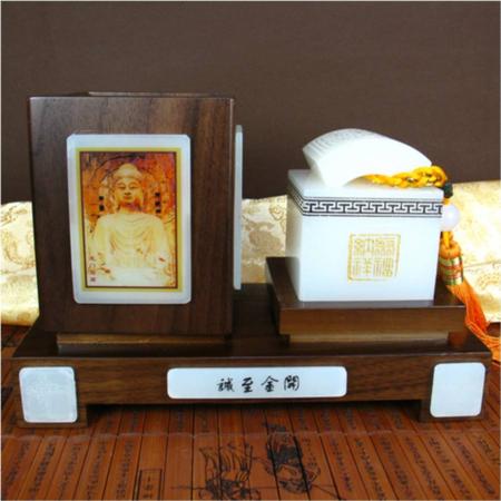 玉石精品笔筒印章文台淘礼巴巴