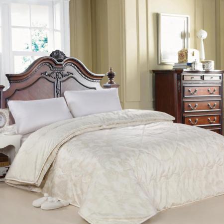 双人蚕丝羊绒子母被淘礼巴巴