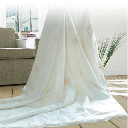 纯棉、珠光加半活性印花100%蚕丝夏被淘礼巴巴