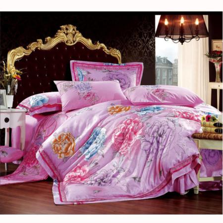 锦之臻-镂月提绣彩棉套件- 花漾蜜语-暖色家居淘礼巴巴