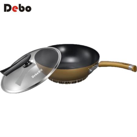 艾玛魔幻锅炒锅 厨房用具 不锈钢锅 不粘锅淘礼巴巴