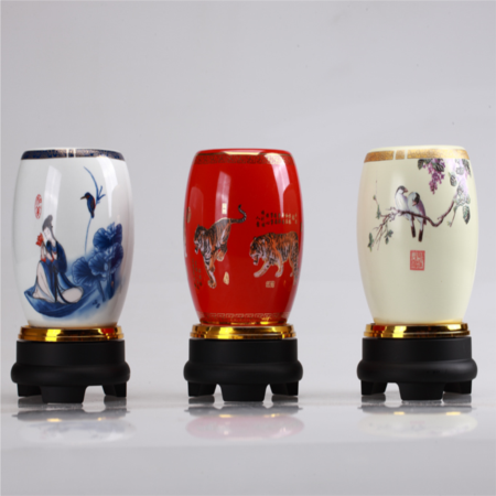 高档礼盒旋转笔筒淘礼巴巴