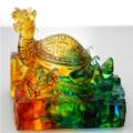 琉璃龙龟系列石山神龟