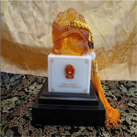 琉璃白玉系列龙玉玺BF0016淘礼巴巴