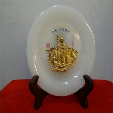 琉璃白玉系列圆盘淘礼巴巴
