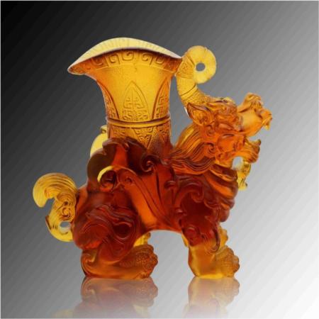 琉璃白玉系列蒸蒸日上淘礼巴巴