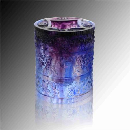 琉璃白玉系列龙纹笔筒淘礼巴巴