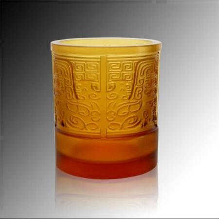 琉璃白玉系列笔筒淘礼巴巴