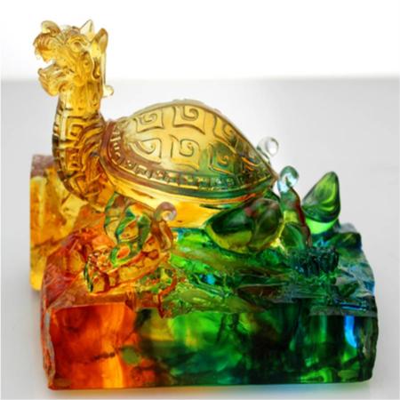 琉璃龙龟系列石山神龟淘礼巴巴