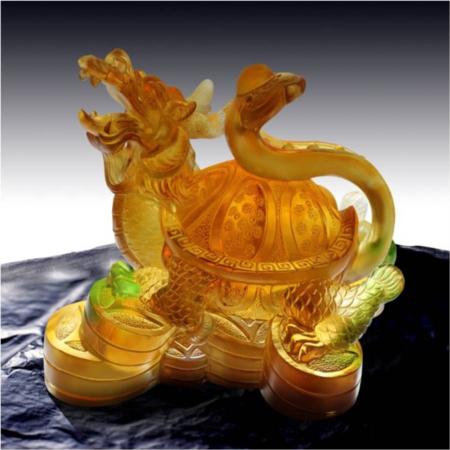 琉璃龙龟系列如意归来淘礼巴巴