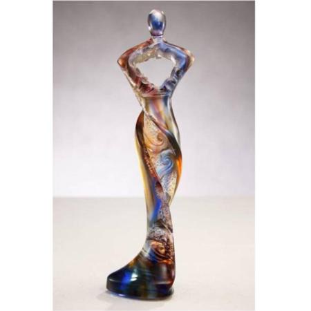 古法琉璃奖杯人体奖杯淘礼巴巴